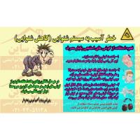 بنر ایمنی روش استفاده از گوشی اسفنجی