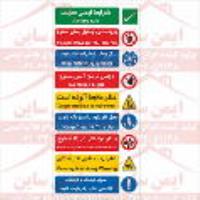 علائم ایمنی چند منظوره اصول فیتینگ فیلینگ